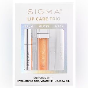 New Sigma Beauty Lip Care Trio Set!!🔥🔥🔥